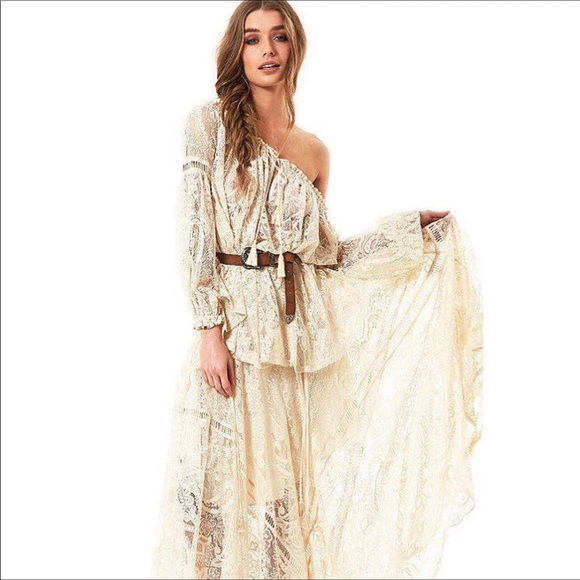 🦄 SPELL 🦄  RARE Rhiannon Lace Blouse - Picture 2 of 6